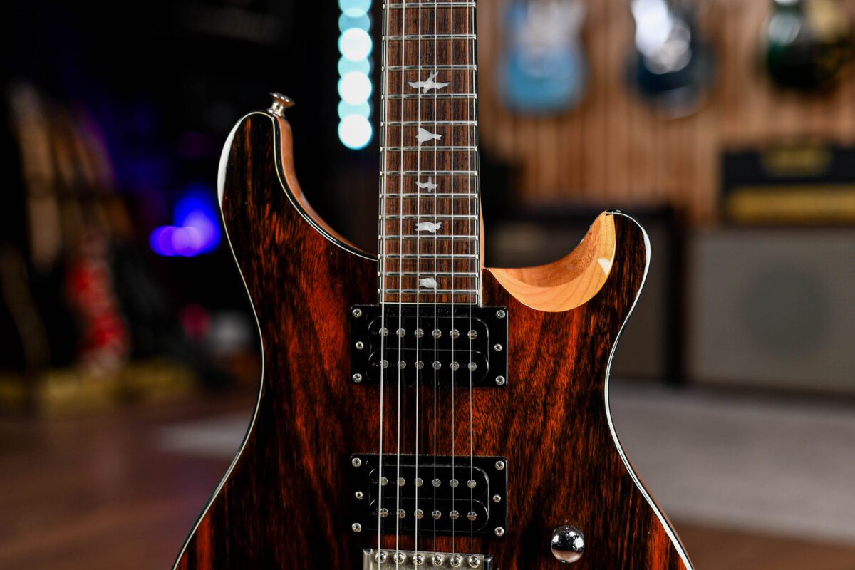 PRS SE Custom 24 Exotic Top Ebony - Image 3