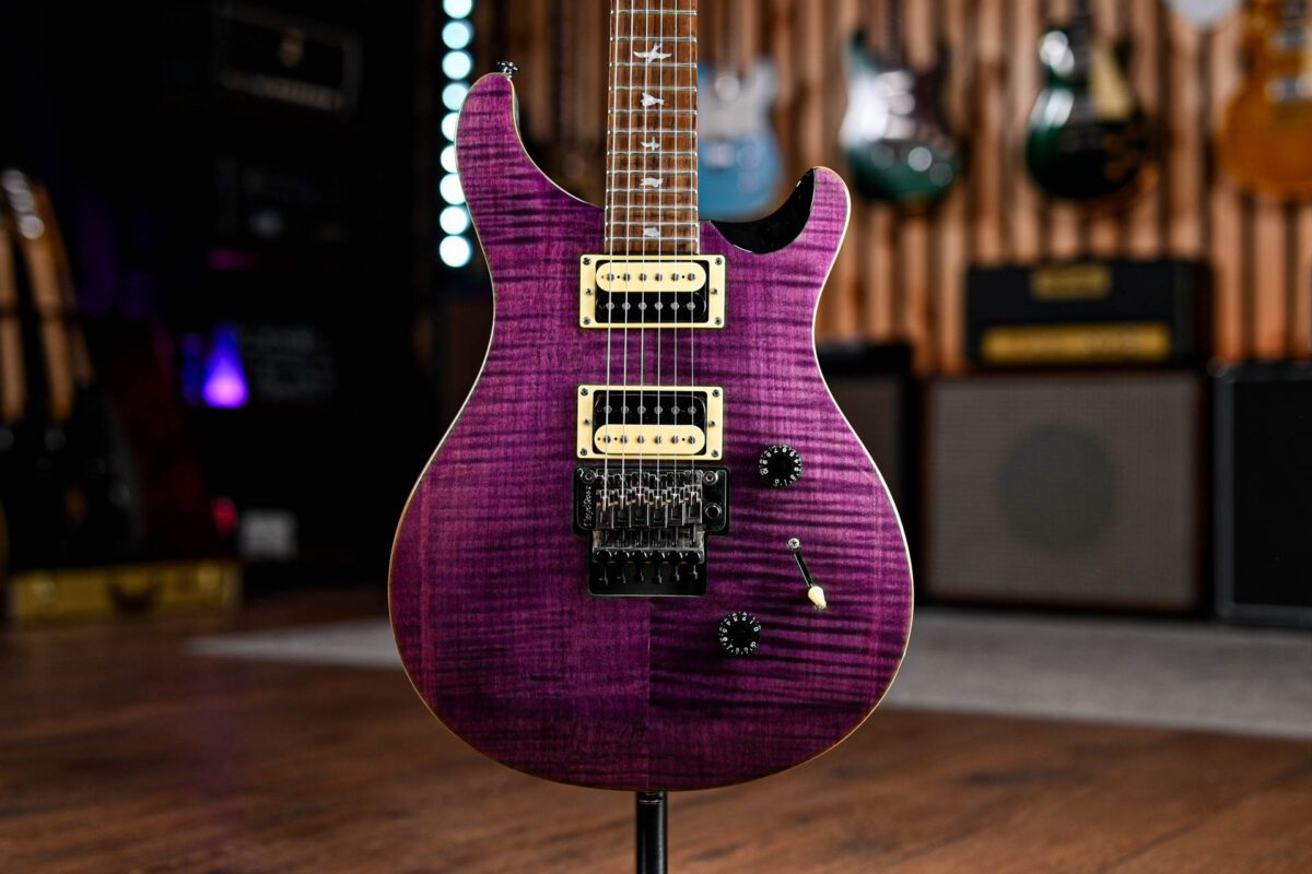 PRS SE Custom 24  Floyd Rose in Amethyst