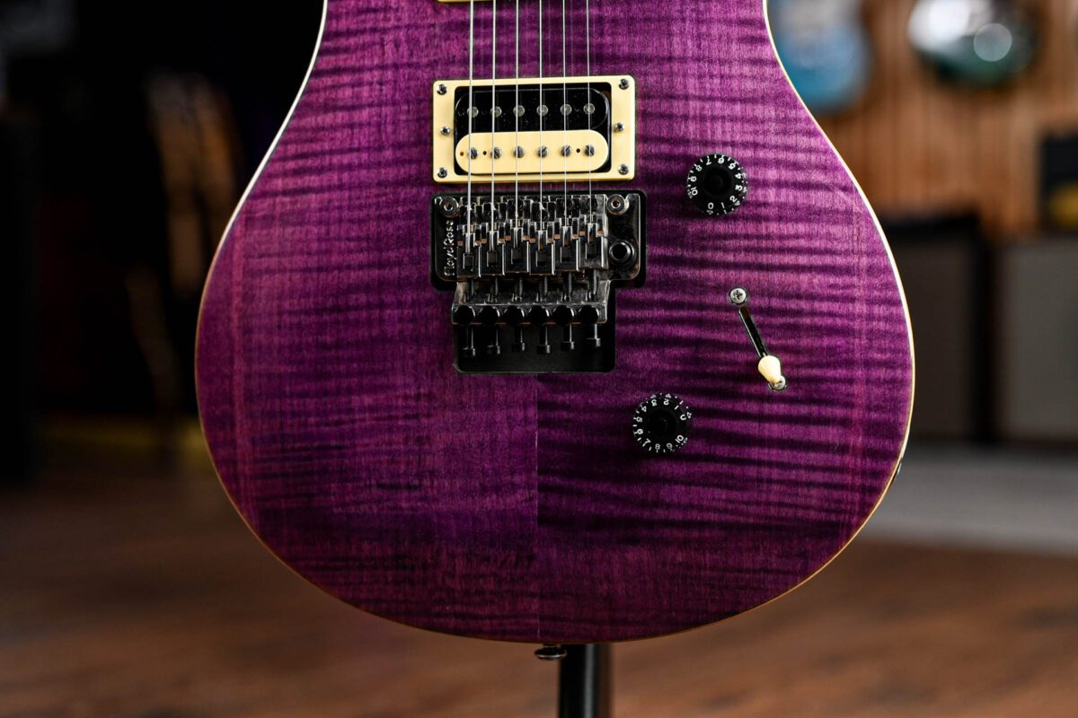 PRS SE Custom 24  Floyd Rose in Amethyst - Image 3