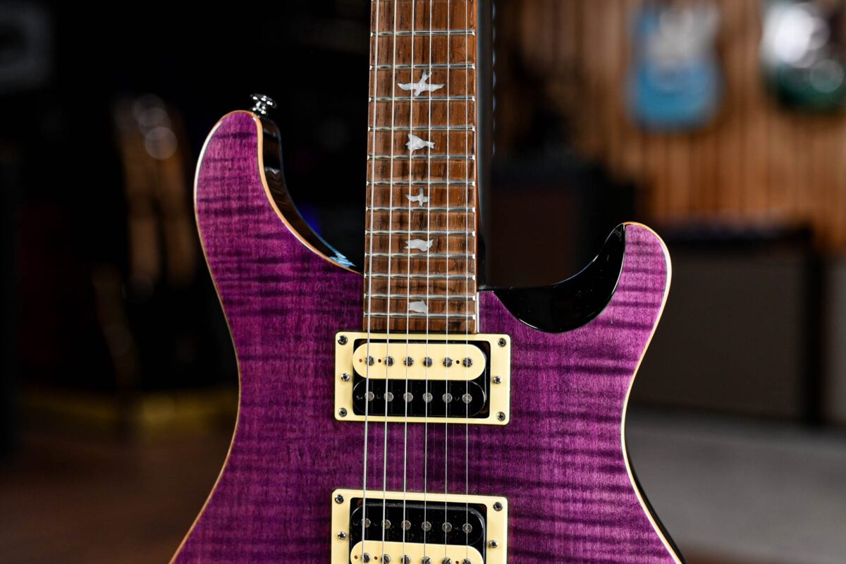 PRS SE Custom 24  Floyd Rose in Amethyst - Image 4