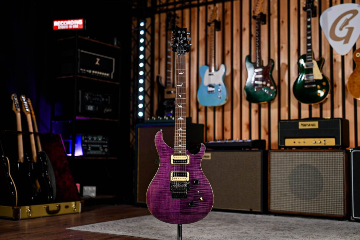 PRS SE Custom 24  Floyd Rose in Amethyst - Image 2