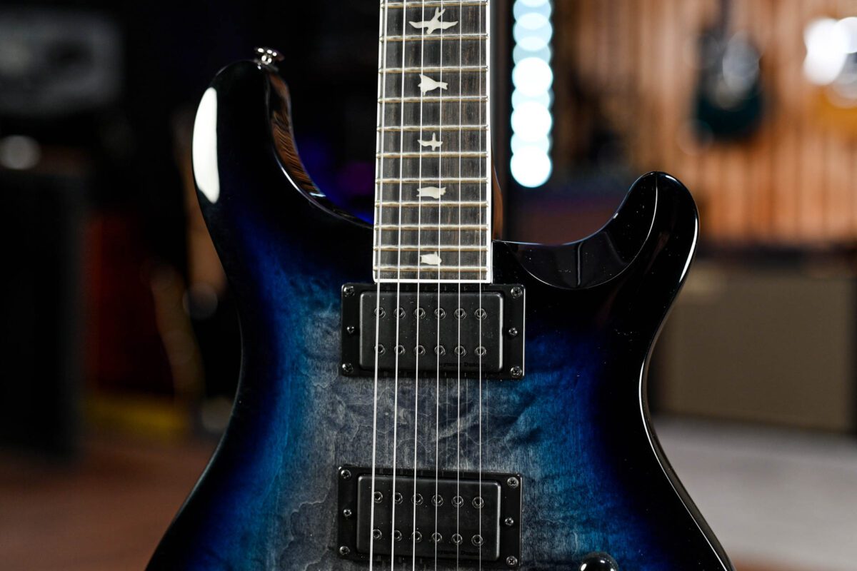 PRS SE Mark Holcomb Signature in Blue Burst - Image 4