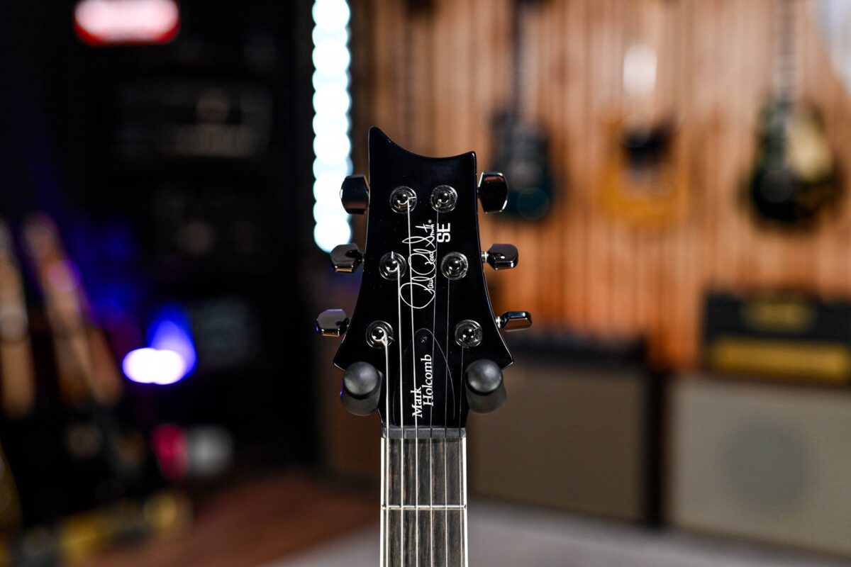 PRS SE Mark Holcomb Signature in Blue Burst - Image 6