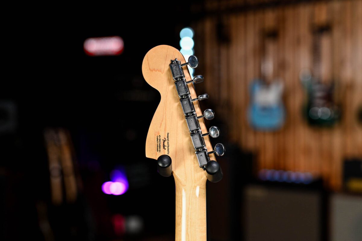Squier Paranormal Series Troublemaker Telecaster Deluxe in Ice Blue Metallic - Image 7