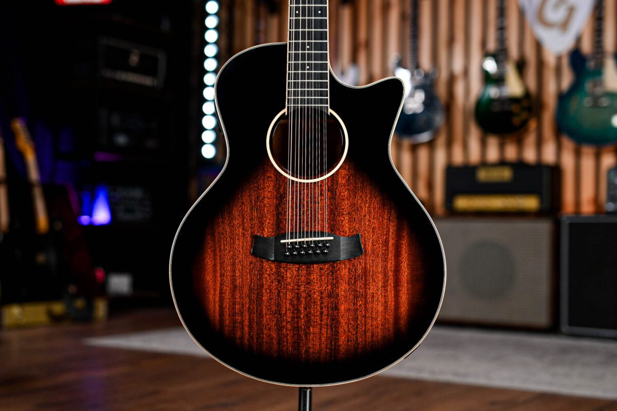 Tanglewood TW612CEAVB Winterleaf Series 12 String Acoustic in Autumn Vintage Burst