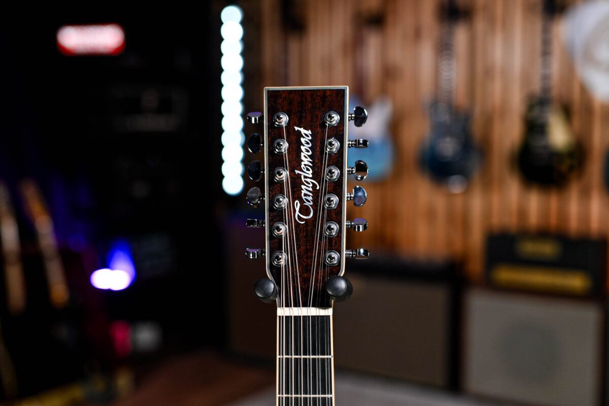 Tanglewood TW612CEAVB Winterleaf Series 12 String Acoustic in Autumn Vintage Burst - Image 6