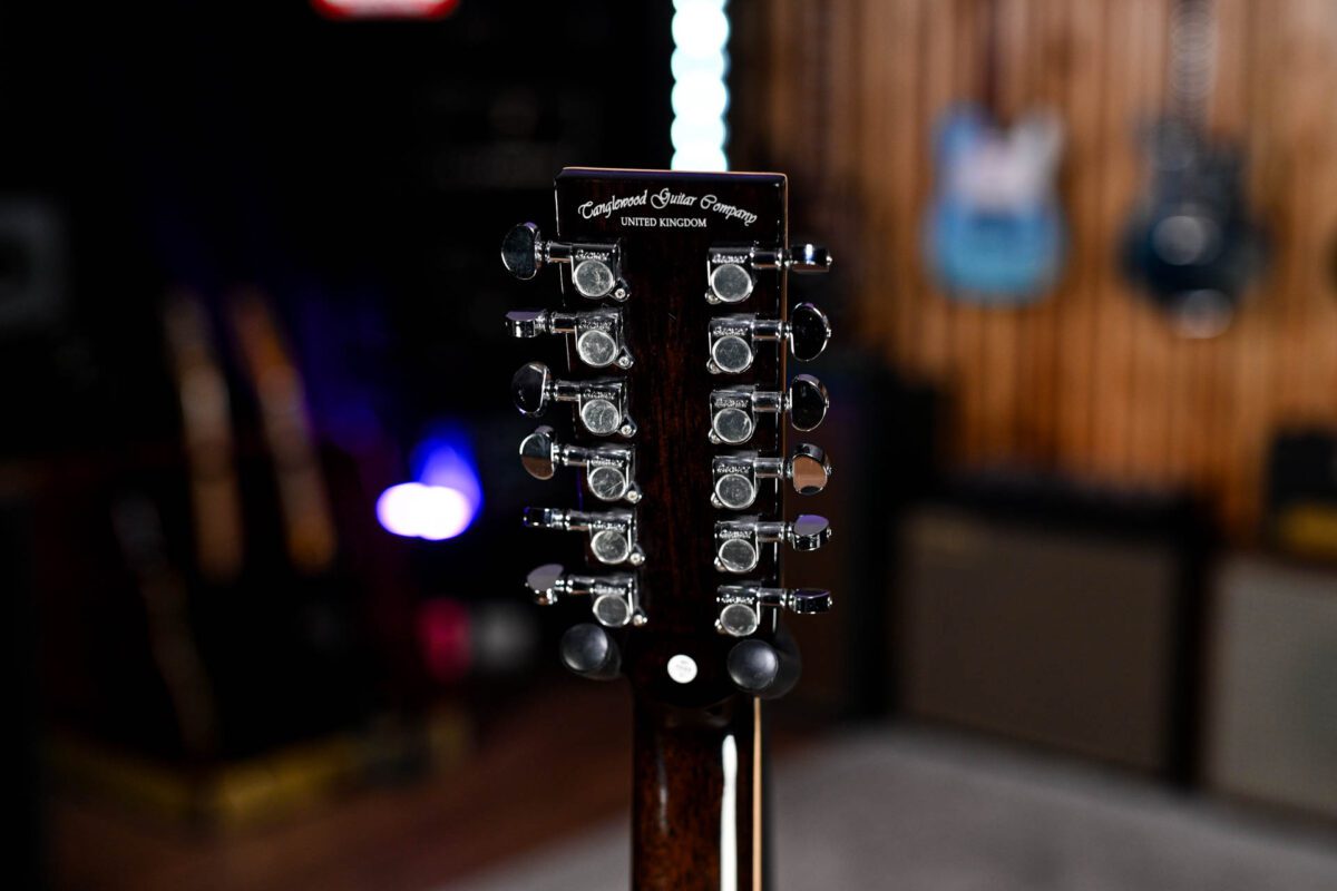 Tanglewood TW612CEAVB Winterleaf Series 12 String Acoustic in Autumn Vintage Burst - Image 7