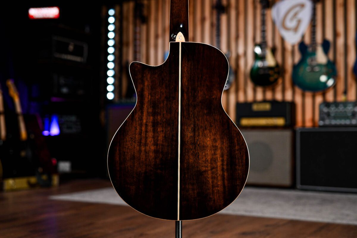 Tanglewood TW612CEAVB Winterleaf Series 12 String Acoustic in Autumn Vintage Burst - Image 8