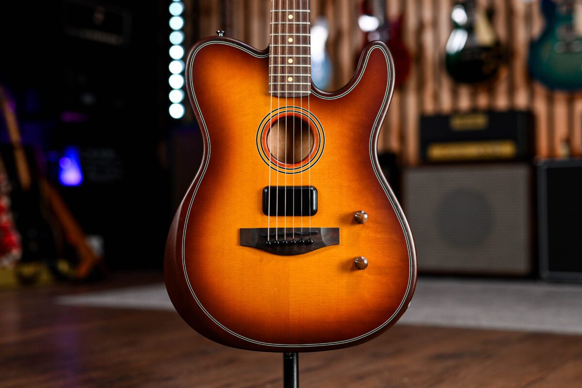 Fender Acoustasonic Standard Telecaster in Honey Burst