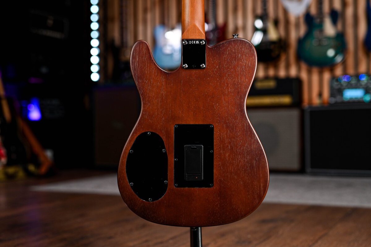 Fender Acoustasonic Standard Telecaster in Honey Burst - Image 8