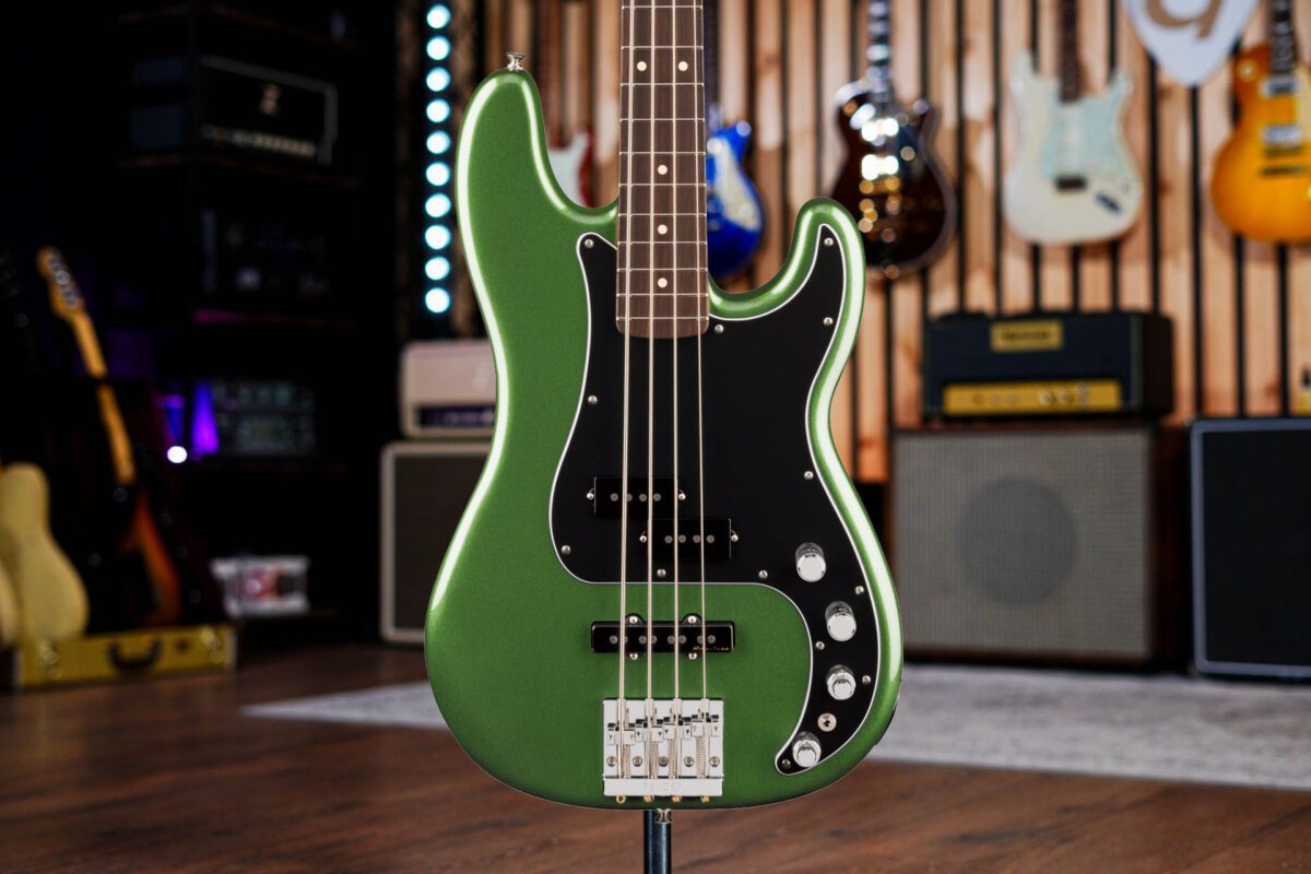 Fender Player II Modified Active Precision Bass Rosewood Harvest Green Metallic