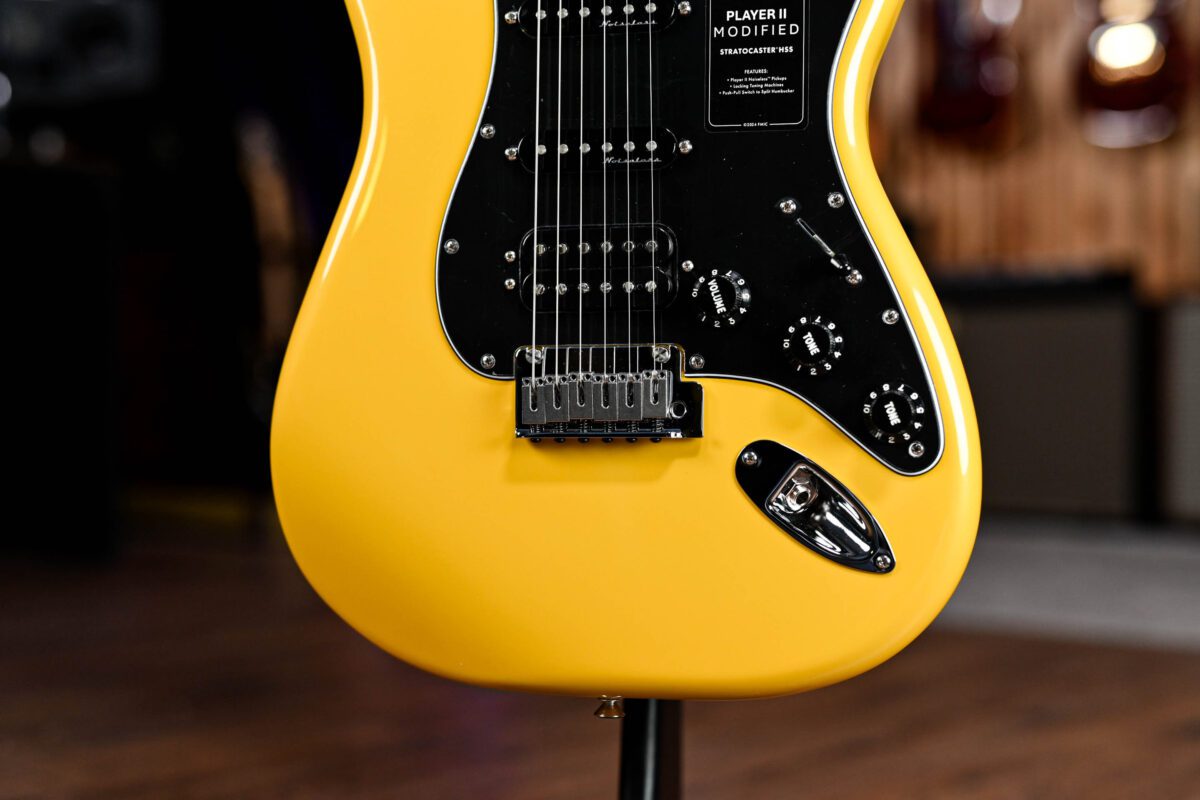 Fender Player II Modified Stratocaster HSS Sunshine Yellow - Image 3