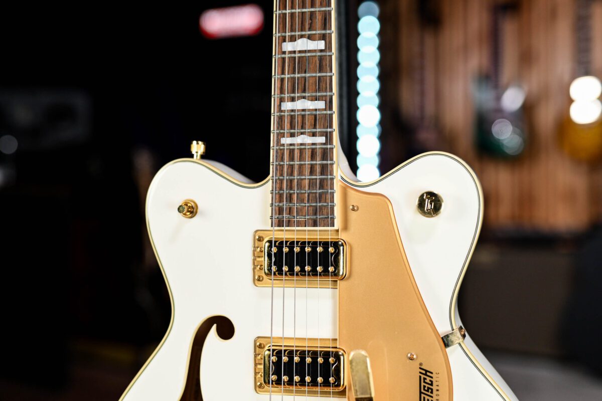 Gretsch G5422TG Electromatic Classic DC in Snowcrest White - Image 5