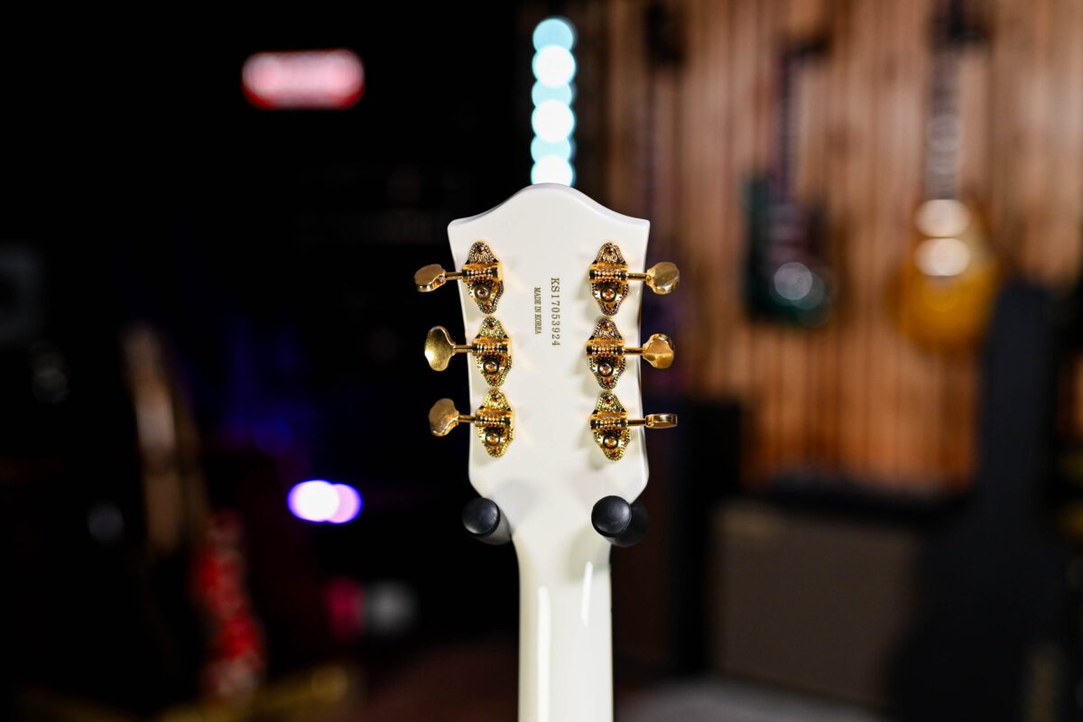 Gretsch G5422TG Electromatic Classic DC in Snowcrest White - Image 8