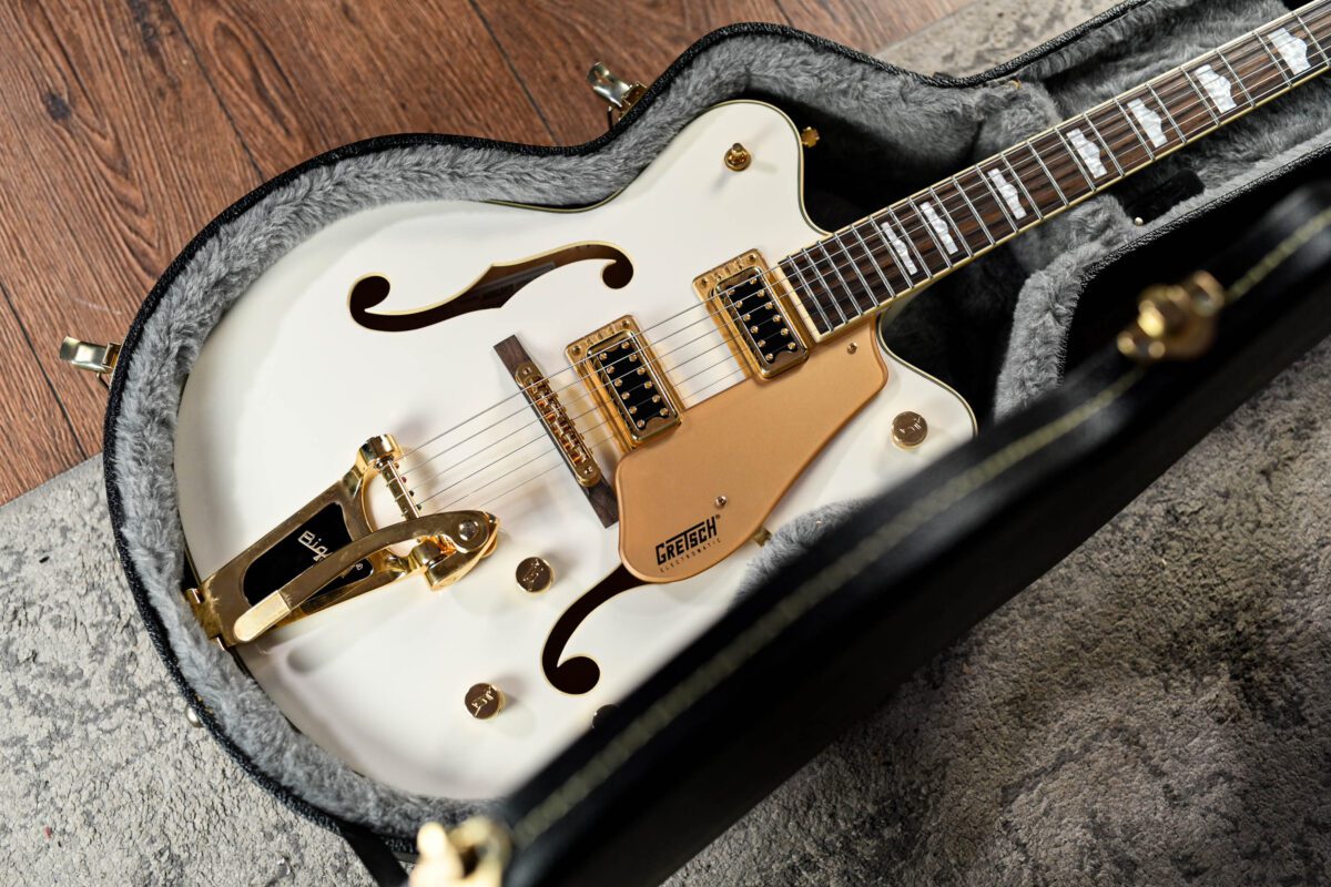 Gretsch G5422TG Electromatic Classic DC in Snowcrest White - Image 3