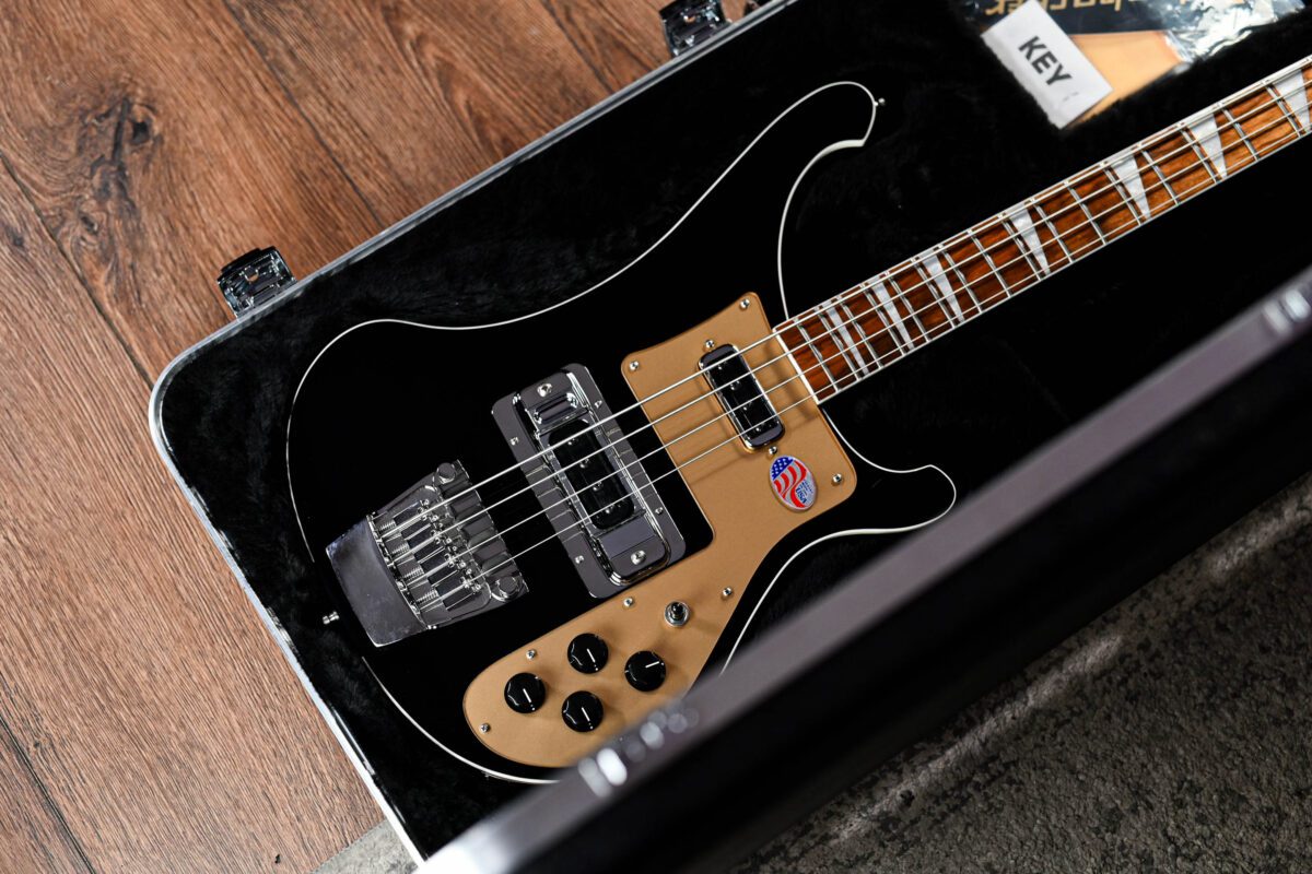 Rickenbacker 4003 Jetglo Vintage Gold Custom Model - Image 2
