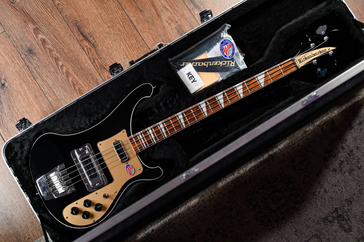 Rickenbacker 4003 Jetglo Vintage Gold Custom Model - Image 3