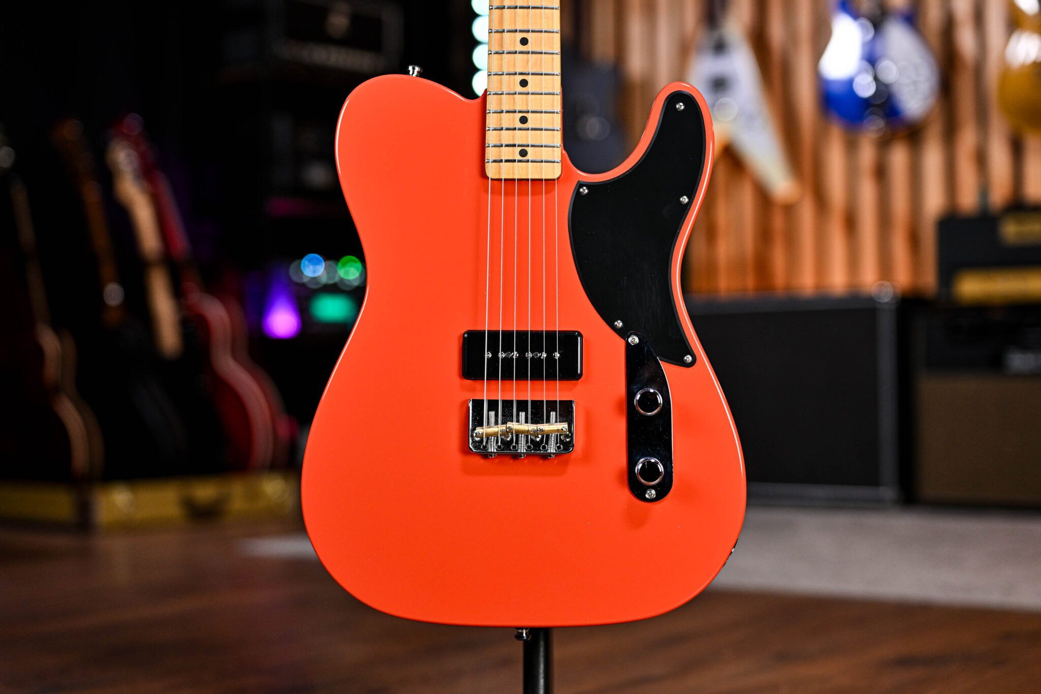 Fender Noventa Telecaster in Fiesta Red - Guitar Gear Giveaway