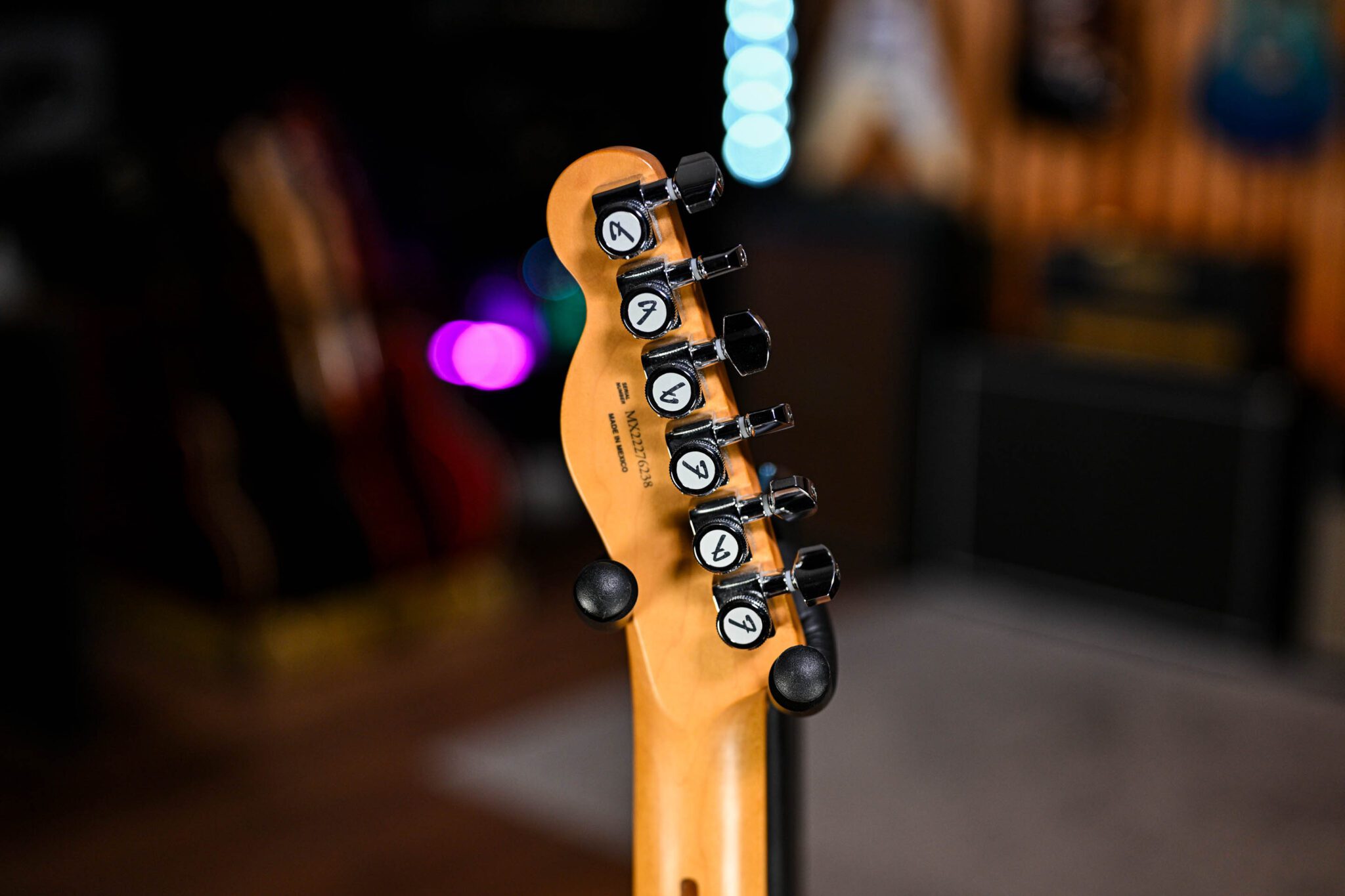 Fender Player Plus Nashville Telecaster in Aged Candy Apple Red - Image 6