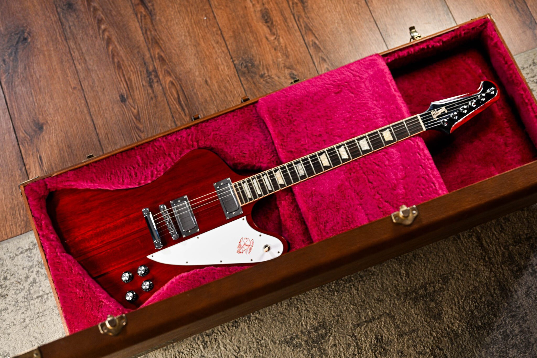 Gibson Firebird V 120th Anniversary in Cherry Red - Image 2