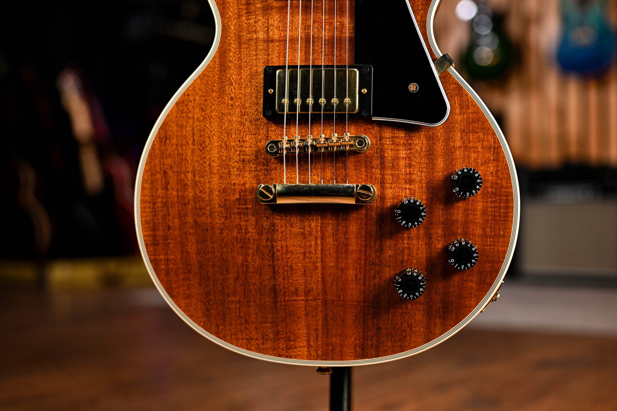 ギター epiphoneLes Paul Custom Koa Natural Amazon.com: Epiphone Les Paul Custom (Koa Natural) : Musical