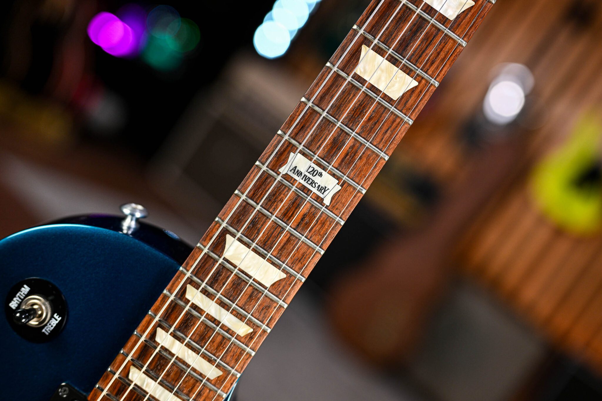 Gibson 120th Anniversary Les Paul Studio Pro Teal Blue Candy