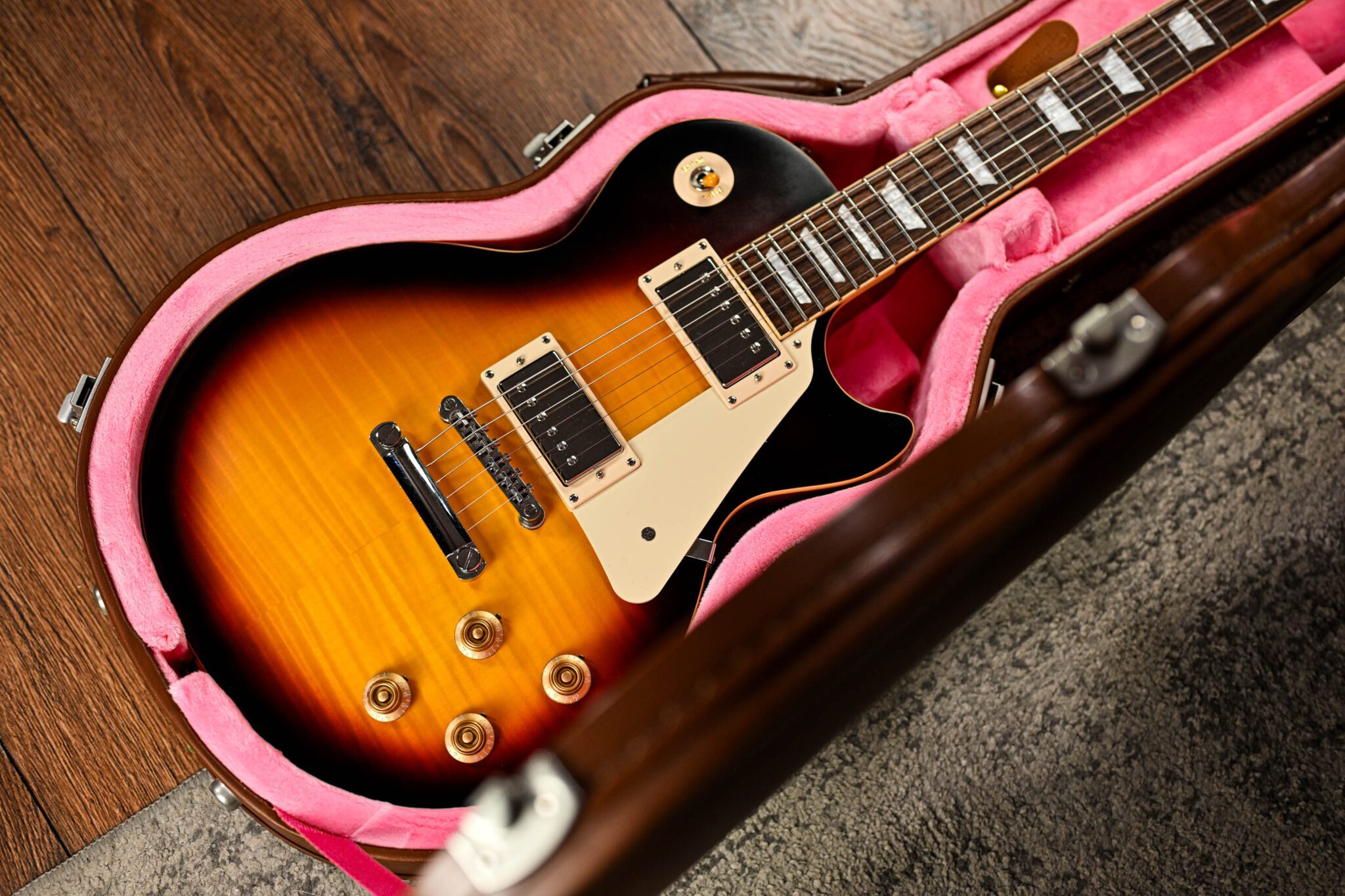 Epiphone 1959 Les Paul Standard ダークバースト Epiphone 1959 Les Paul Standard Outfit - Aged Dark Burst