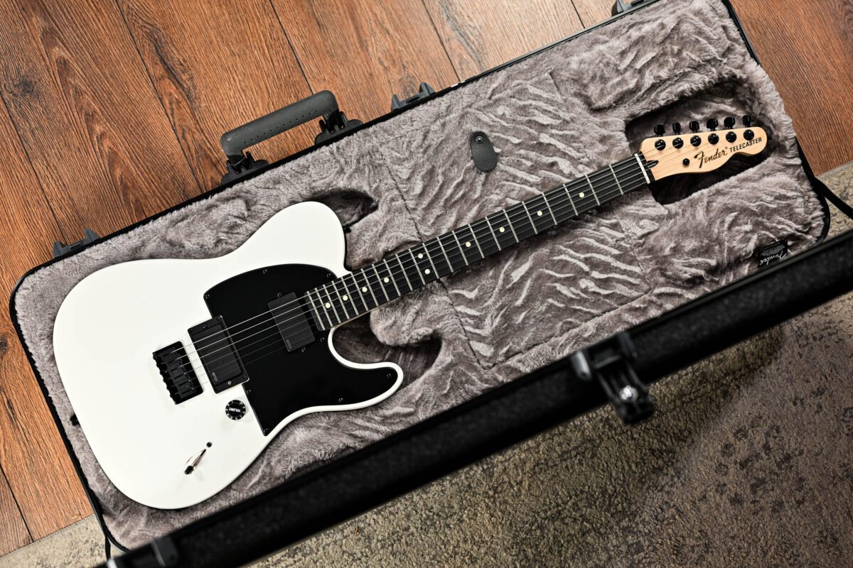 Jim Reed Telecaster Fender Jim Root Signature Telecaster in Flat White - Guitar Gear Giveaway