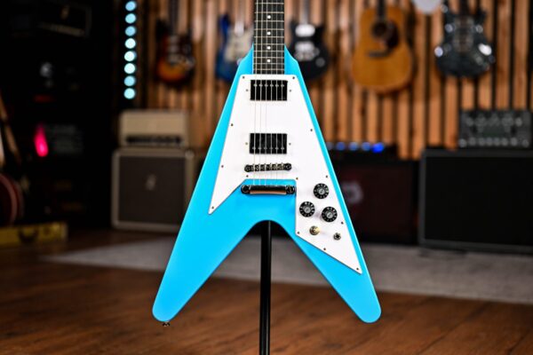 Epiphone Inspired by Gibson Flying V 70s Maui Blue #3