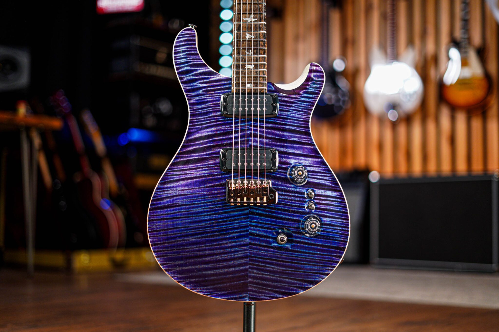 PRS Private Stock Custom 24-08 Aqua Violet Glow