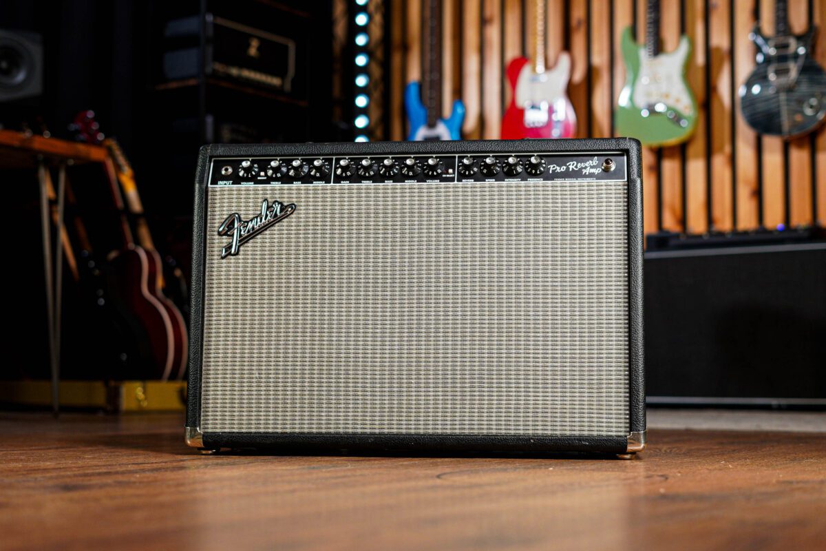 Spring Reverb Fender Amp Fender Pro Tube Pro Reverb Valve Amplifier - Guitar Gear Giveaway