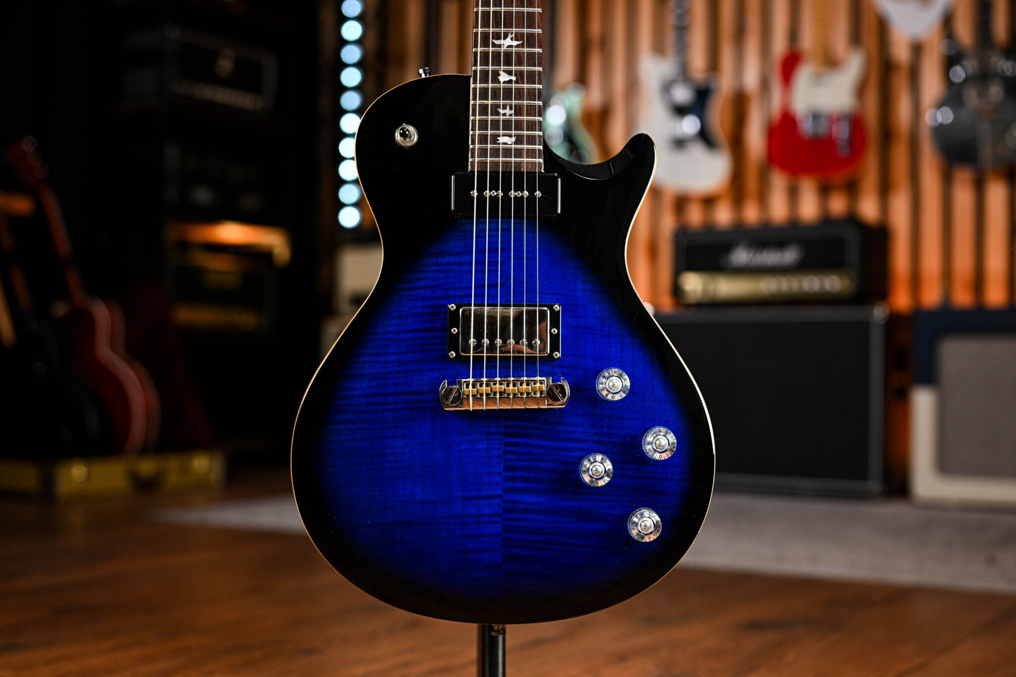 PRS SE Chris Robertson in Kentucky Blueburst