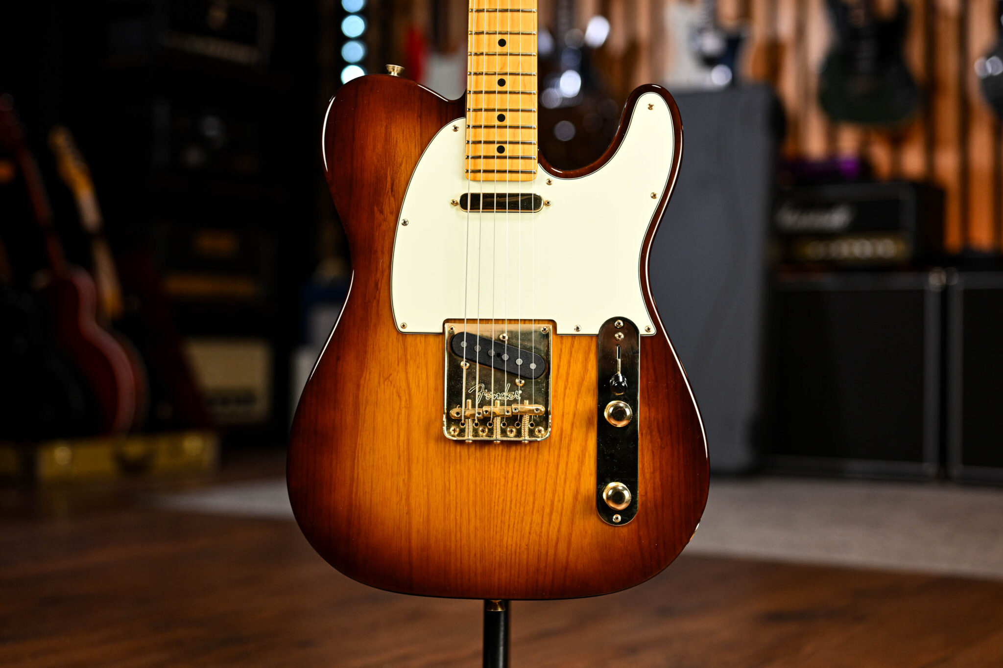 Fender 75th Anniversary Commemorative Telecaster in 2 Tone Bourbon Burst