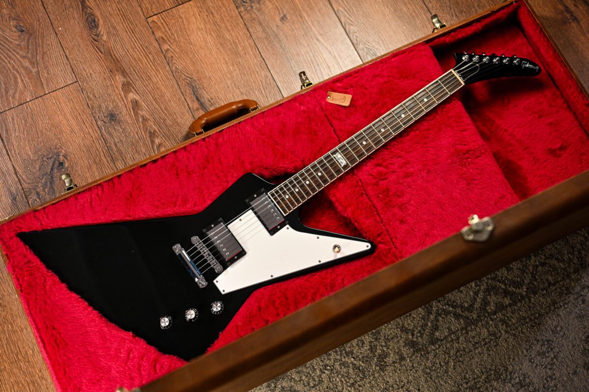 Gibson 120th Anniversary Explorer in Ebony - Guitar Gear Giveaway