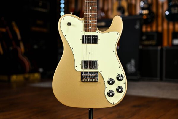 Fender Chris Shiflett Signature Telecaster Deluxe in Shoreline Gold